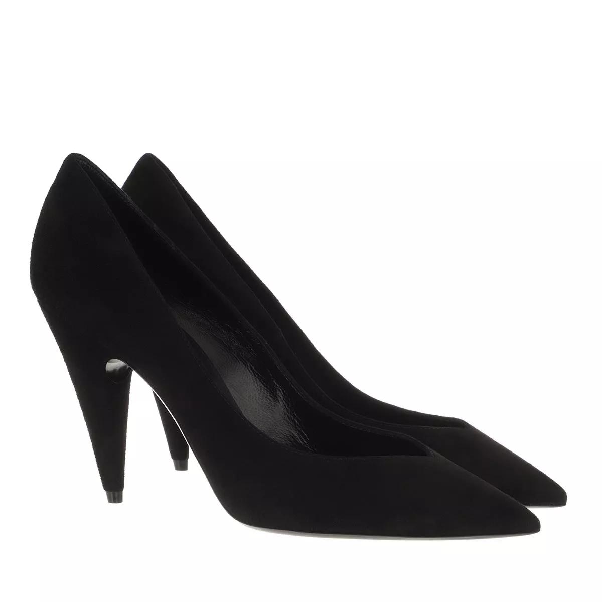 Saint laurent sale suede pumps