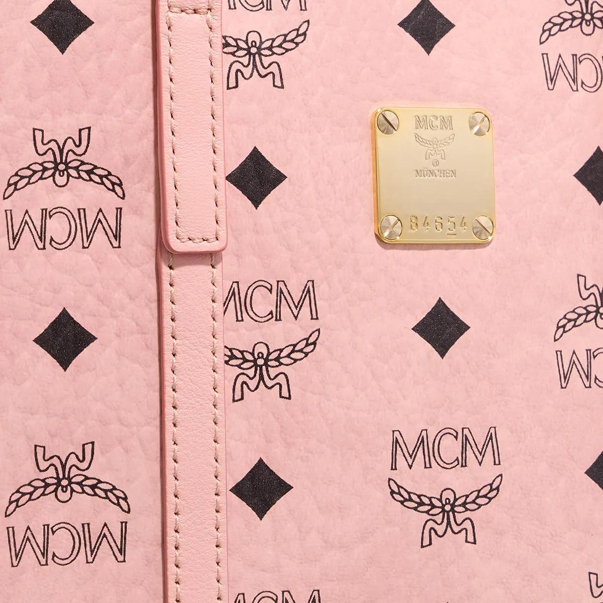 MCM Shoppers Toni Shopper Mini in poeder roze