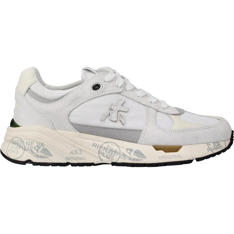 Premiata Low-Top-Sneaker Dames Mased weiß