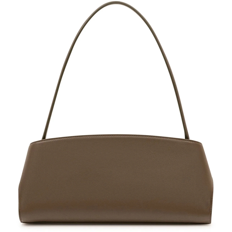 Salvatore Ferragamo Schultertasche Borsa Hug con Manico taupe(Image 3)