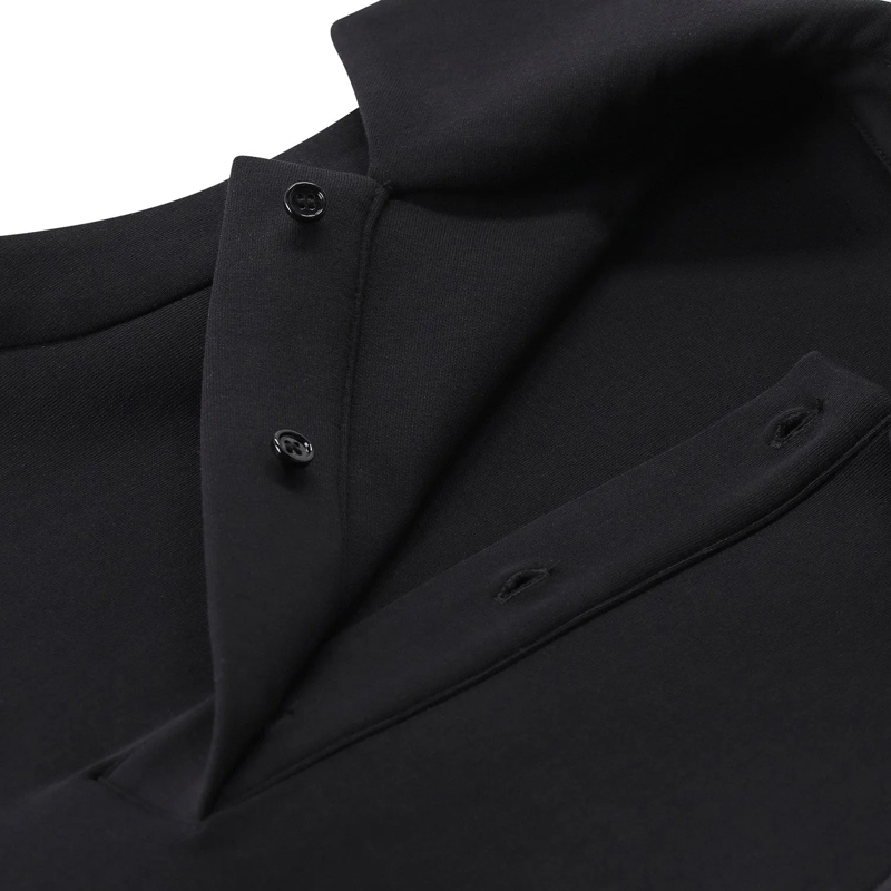 S Max Mara Minikleid Minikleid aus Baumwollmix schwarz(Image 3)