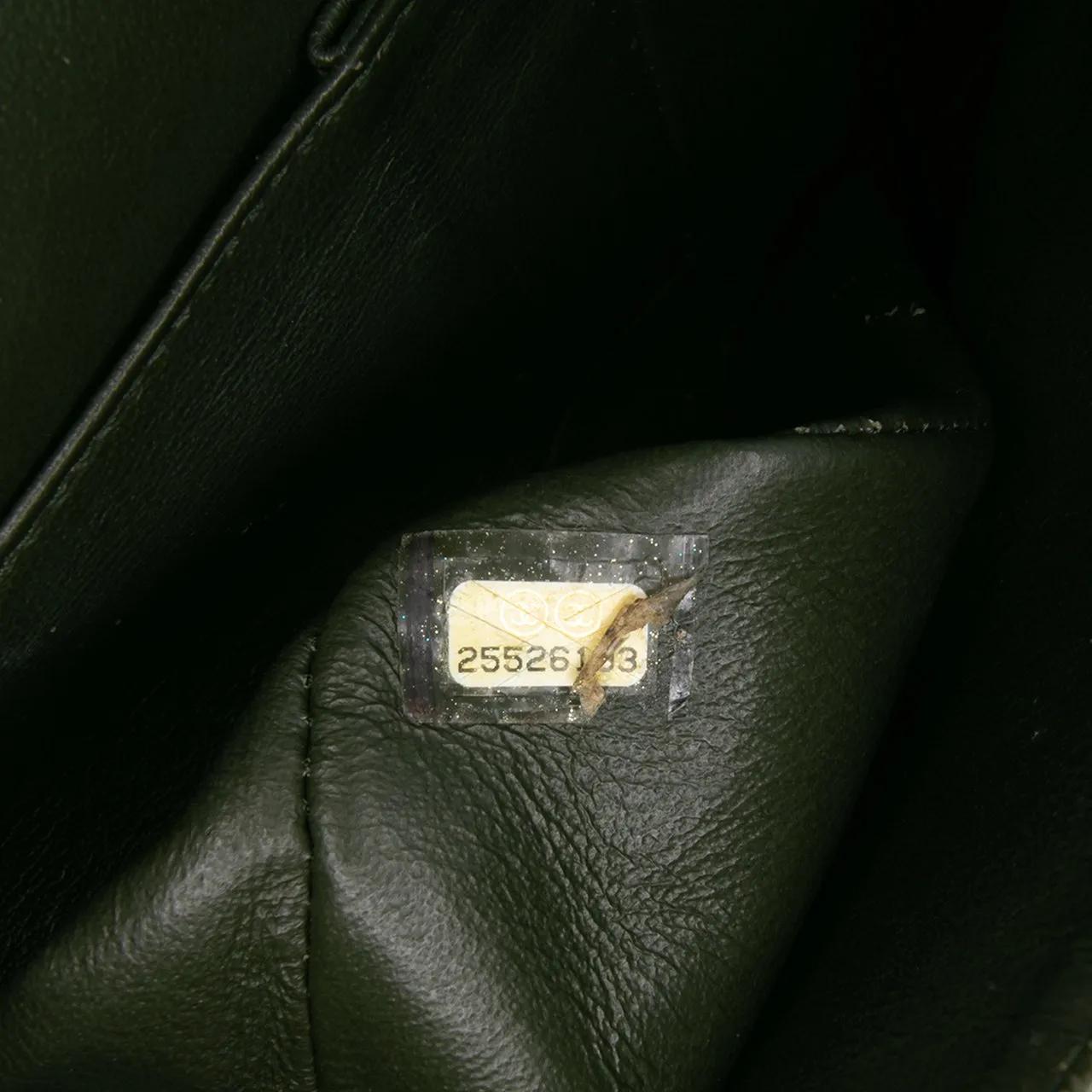 Thumbnail - Chanel Hobo Bags - Medium Chevron Calfskin Coco Pleats Double Flap - Gr. unisize - in Grün - für Damen