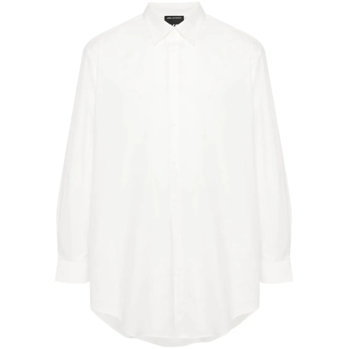 Y-3 White X Adidas Gfx Shirt White Chemises