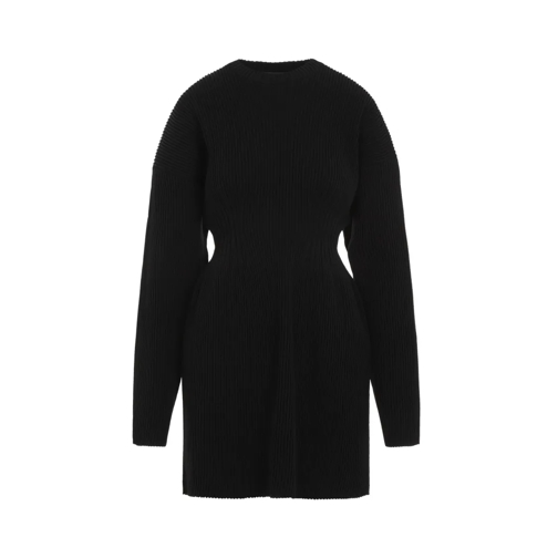 Balenciaga Hourglass Dress Black Miniklänningar