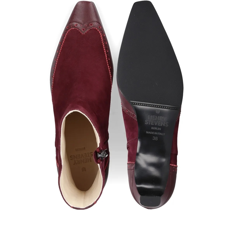 Henry Stevens Chelsea-laarzen Stiefeletten Madison ZB40 bordeaux(Image 4)