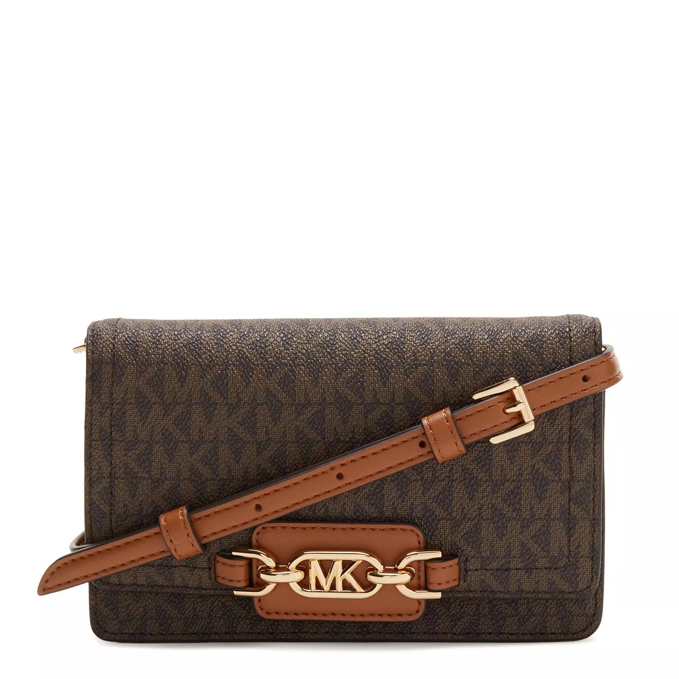 Michael Kors Crossbody Bags - Michael Kors Heather Umhängetasche Braun 32F2G7HC1 - Gr. unisize - in Braun - für Damen