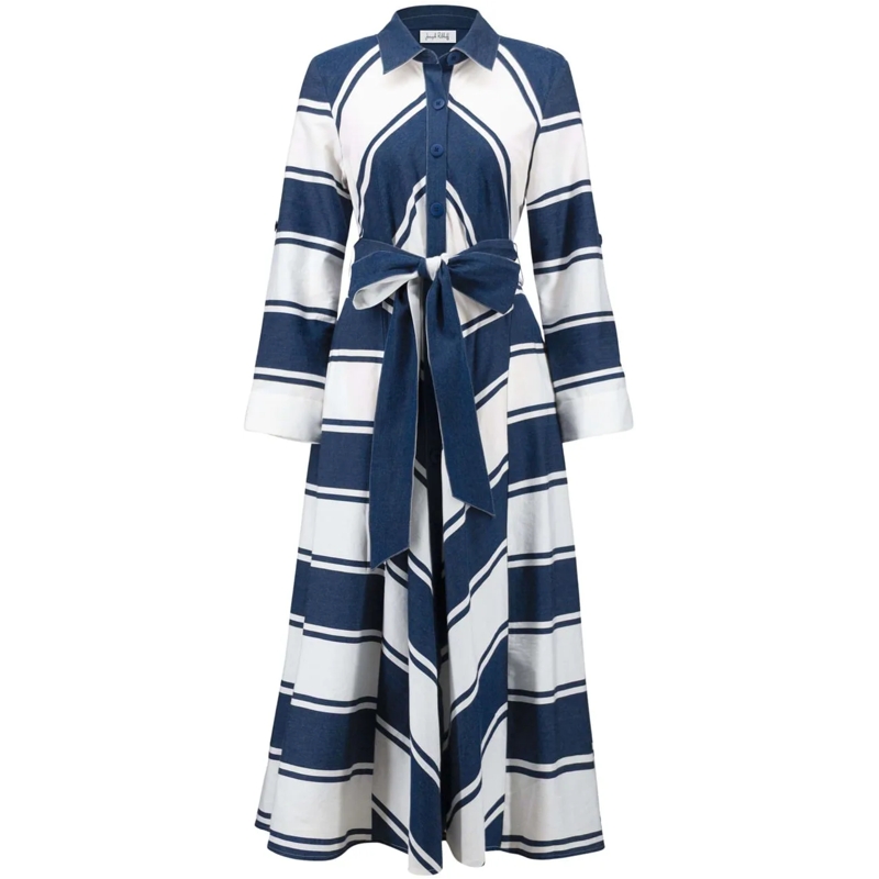Joseph Ribkoff Robe midi Joseph Ribkoff Lds Dress Jurken Donkerblauw 261936 blau
