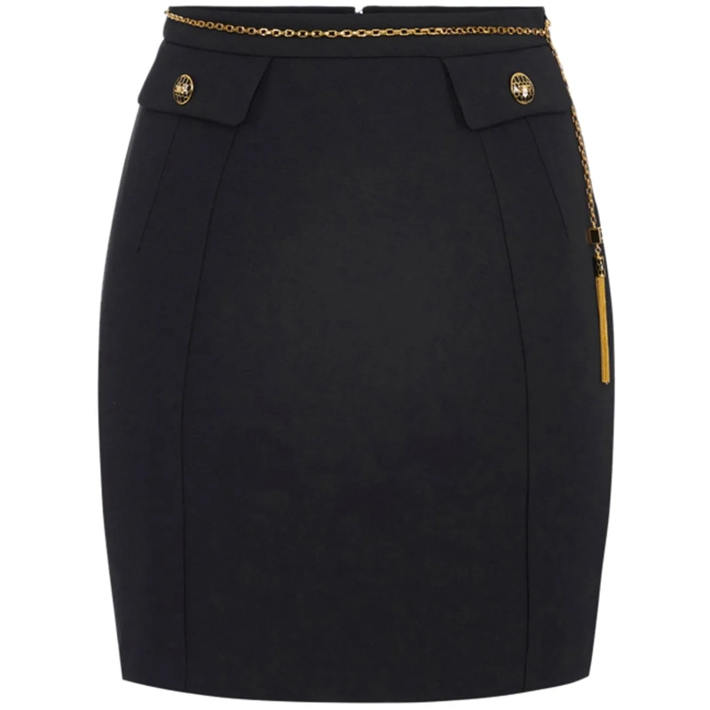 Elisabetta Franchi Midirock Skirts Black schwarz
