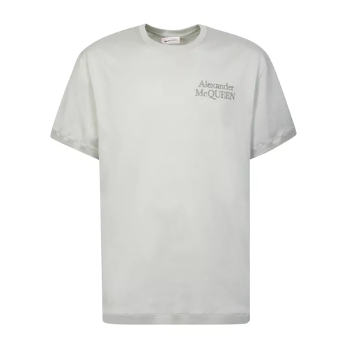 Alexander McQueen Poure Cotton T-Shirt Neutrals T-Shirts