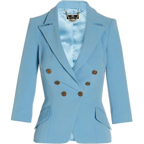 Elisabetta Franchi Sommerjacken Jacket Lightblue blau