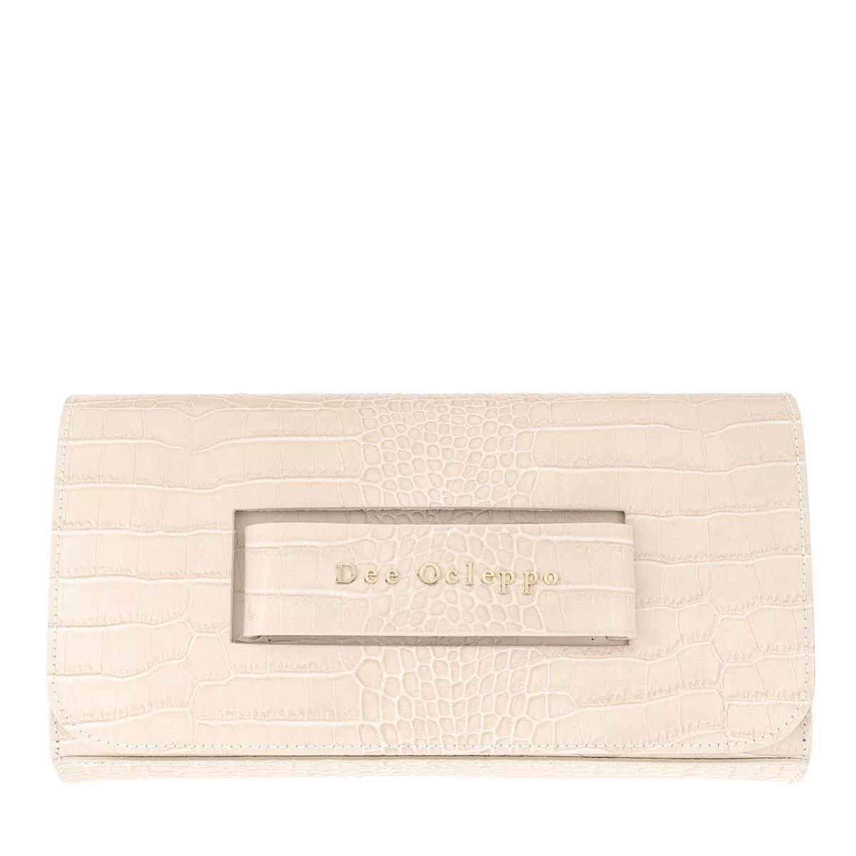 Dee Ocleppo Clutches - Dee Hand Clutch - Gr. unisize - in Beige - für Damen