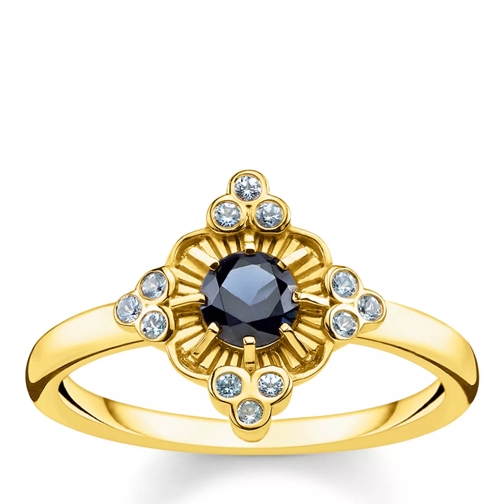 Thomas Sabo Ring Royalty Gold Solitaire Ring