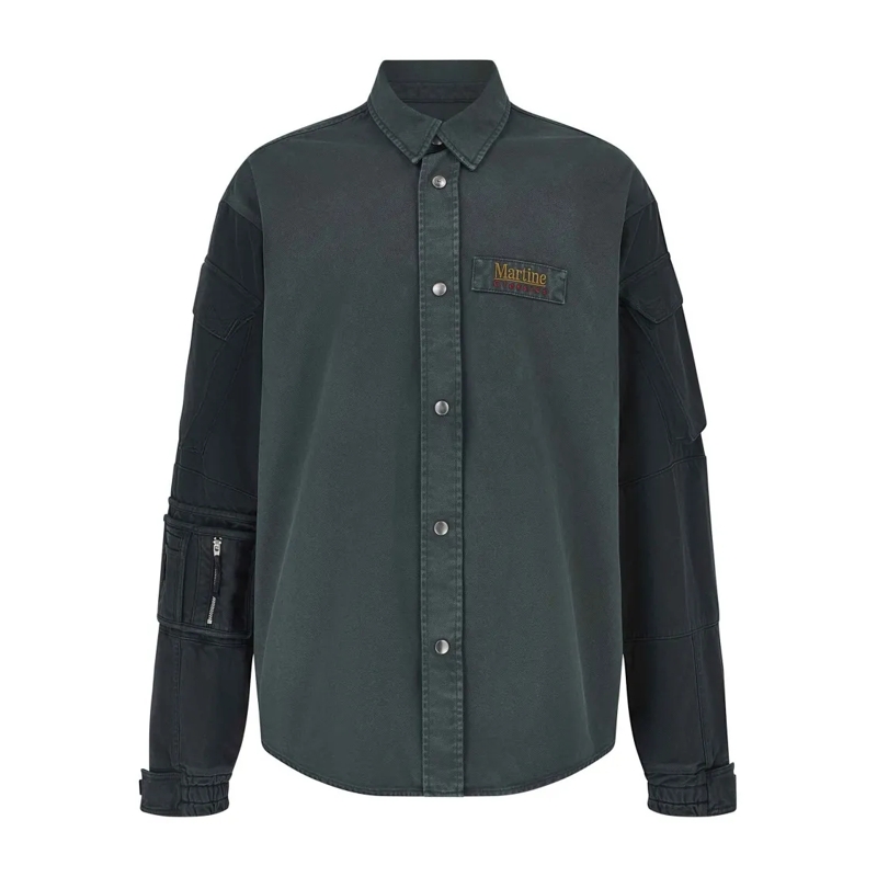 Martine Rose Overhemd Utility Shirt Grey