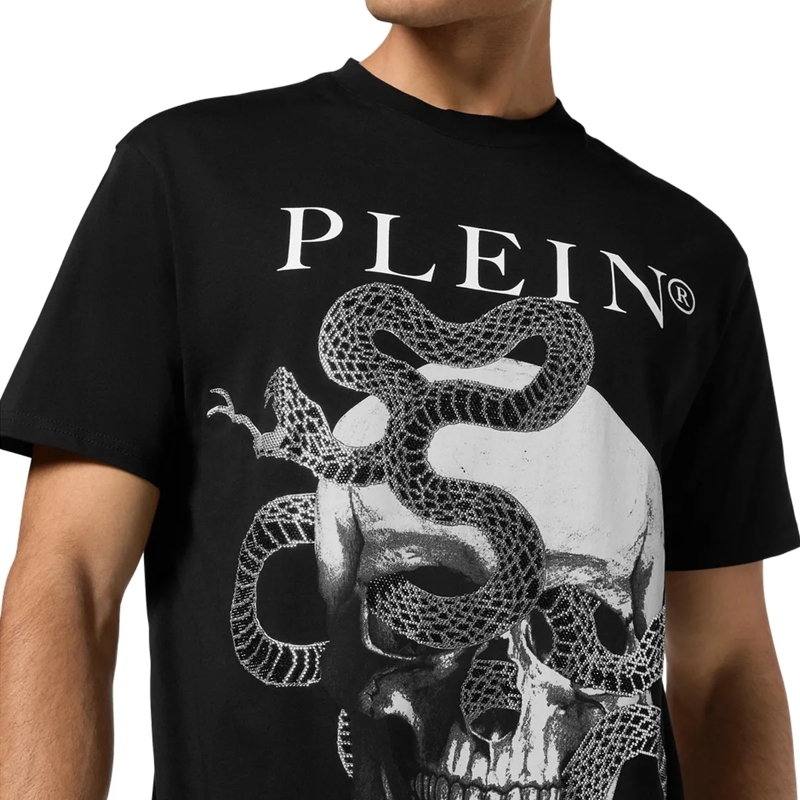 Philipp Plein T-Shirt T-Shirt Skull schwarz