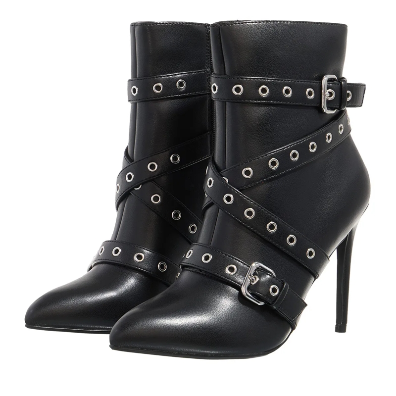Buffalo Stiefeletten Juliet Belt Bootie Black