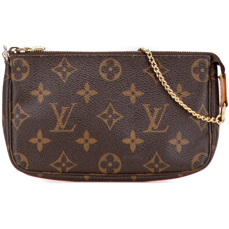 Louis Vuitton Tote Monogram Mini Pochette Accessoires braun