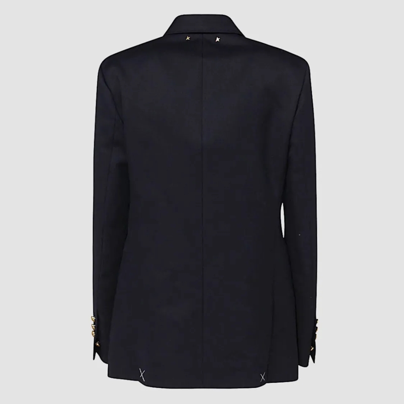 Golden Goose Blazer Dark Blue Blazer Blue(Image 6)