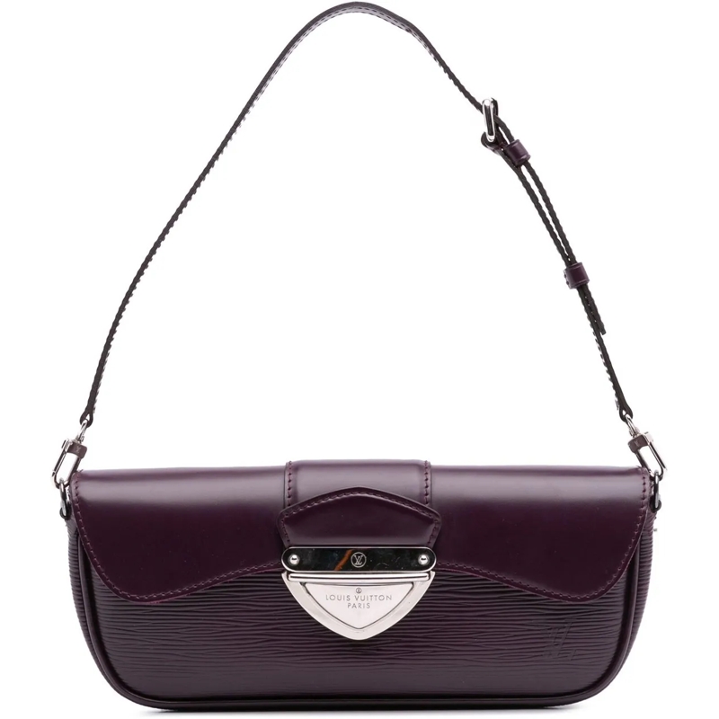 Louis Vuitton Schultertasche Epi Pochette Montaigne lila