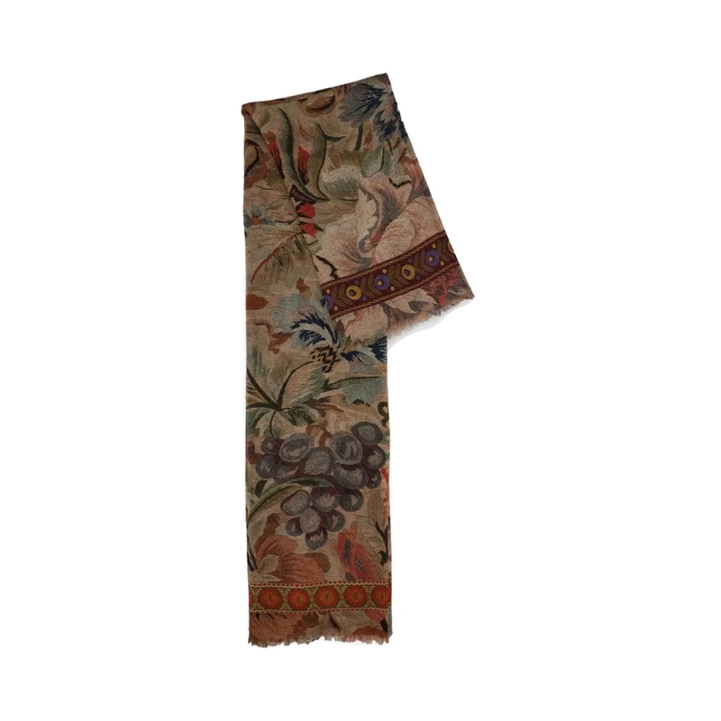 Pierre-Louis Mascia Écharpe légère Multicolour Scarf With Pattern And Lightweight Fab Multicolor