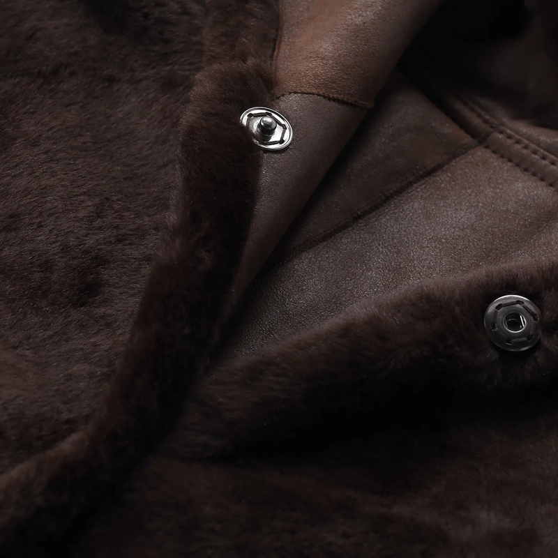 Werner Christ Jacke Wendejacke Greta aus Leder braun(Image 6)