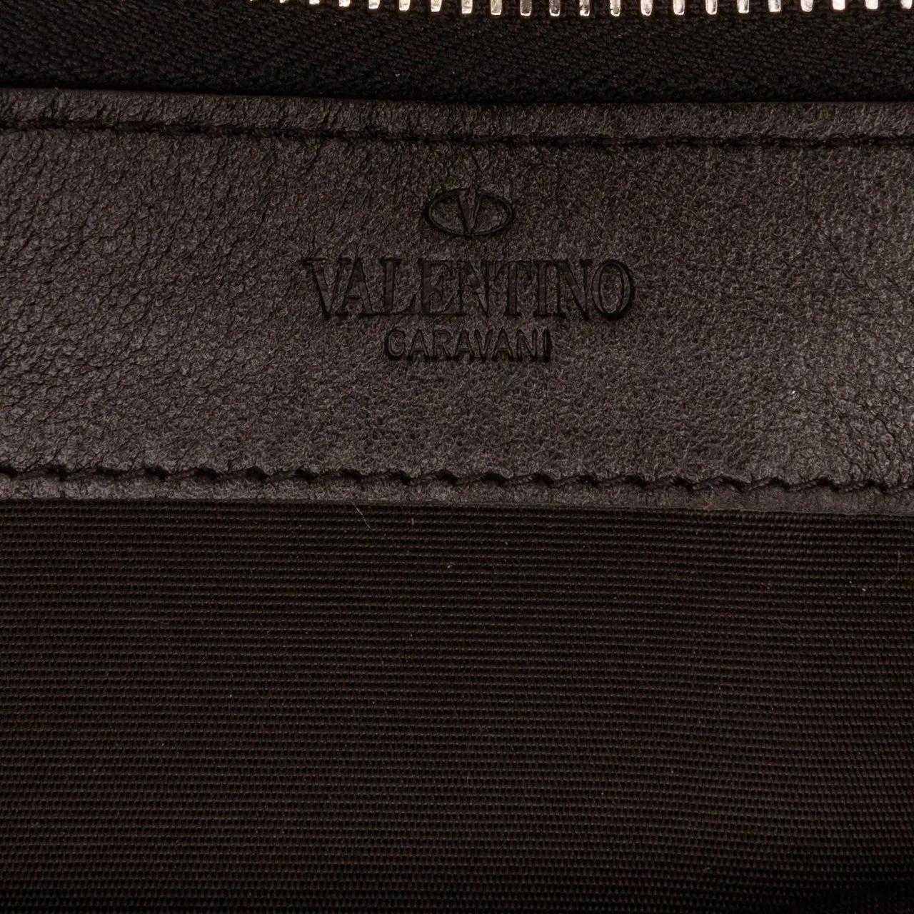Thumbnail - Valentino Garavani Portemonnaie - 2010-present Studded Zip Around Wallet - Gr. unisize - in Schwarz - für Damen