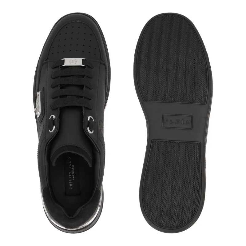 Philipp Plein Low-Top-Sneaker Lo-Top Turnschuhe schwarz(Image 5)