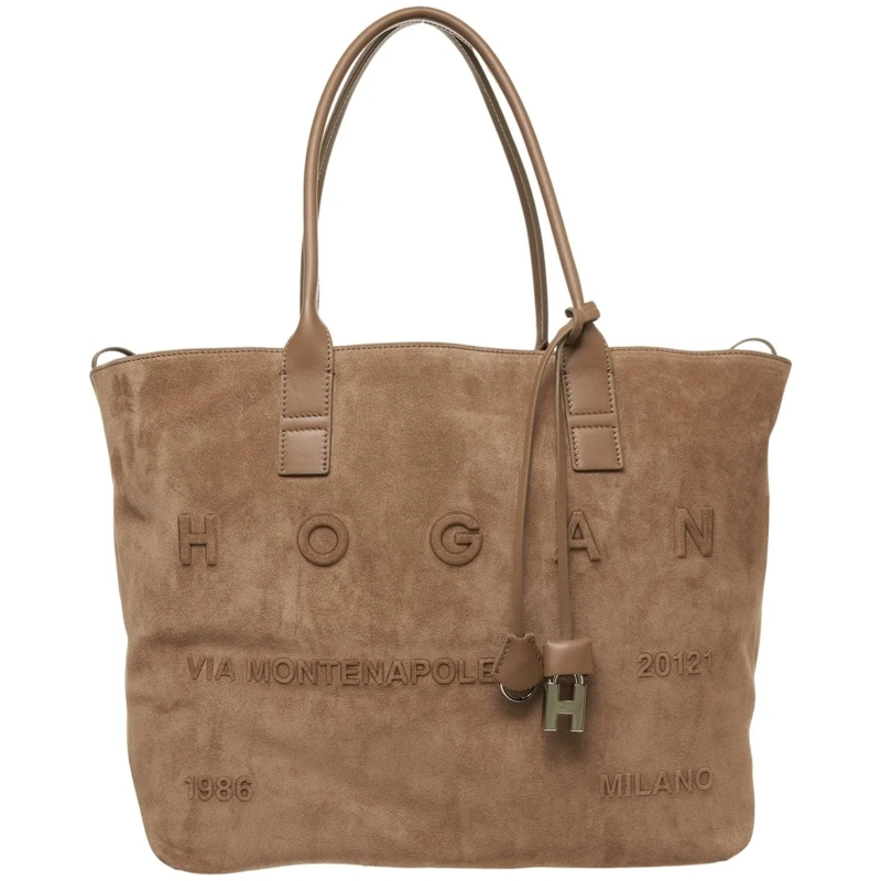 Hogan Shopper Shopper 'Script Address' braun
