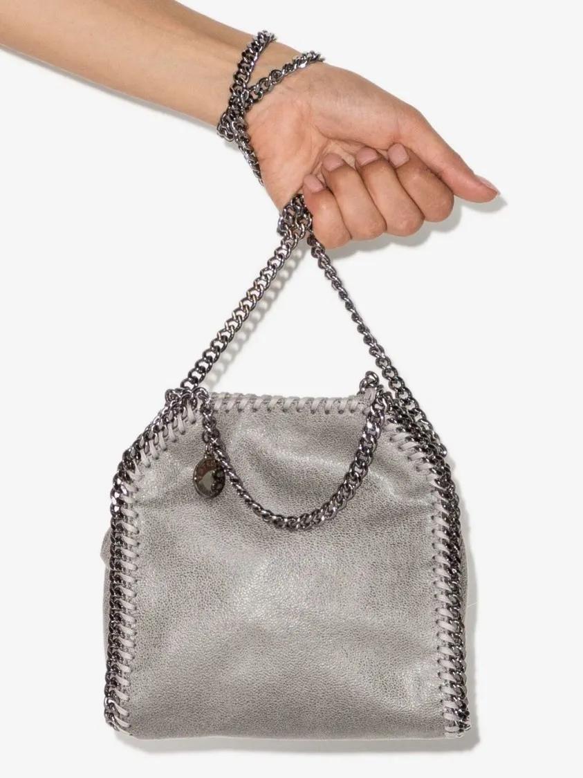 Stella Mccartney Hobo bags Falabella Tiny Bag in grijs