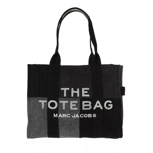 Marc Jacobs Traveler Tote Bag Black Denim Draagtas