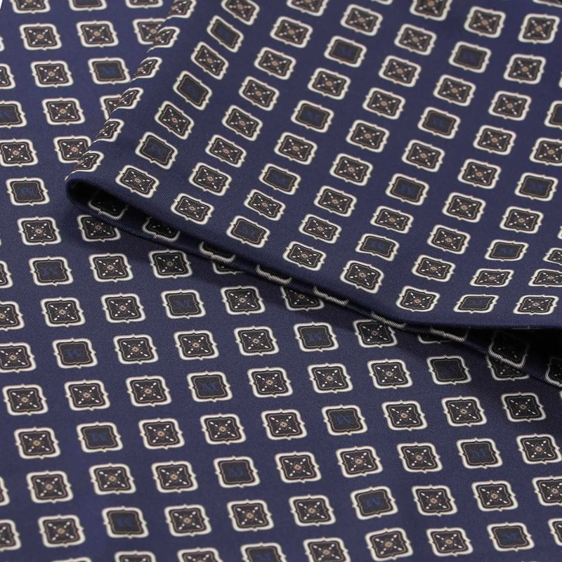 Max Mara 3/4-Arm-Shirt T-Shirt Notizia mit Muster blau(Image 3)