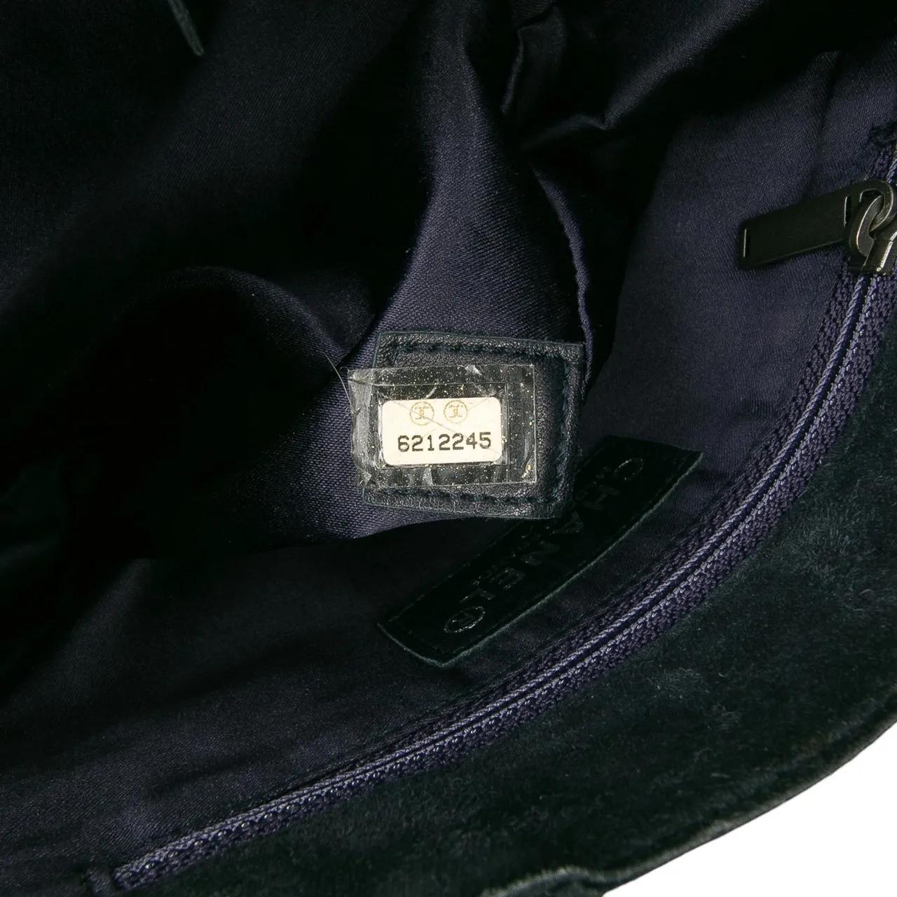 Thumbnail - Chanel Shopper - Mini Suede Studded Fringe Tote - Gr. unisize - in Schwarz - für Damen