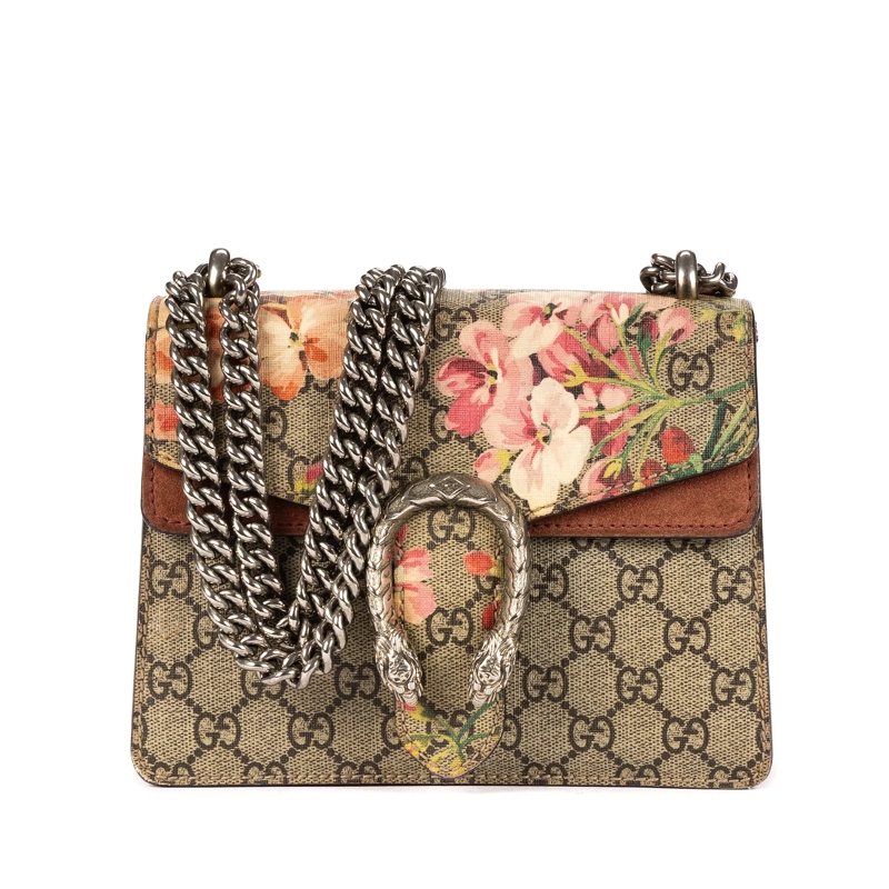 Gucci Crossbody Bag Blooms Dionysus Mini beige