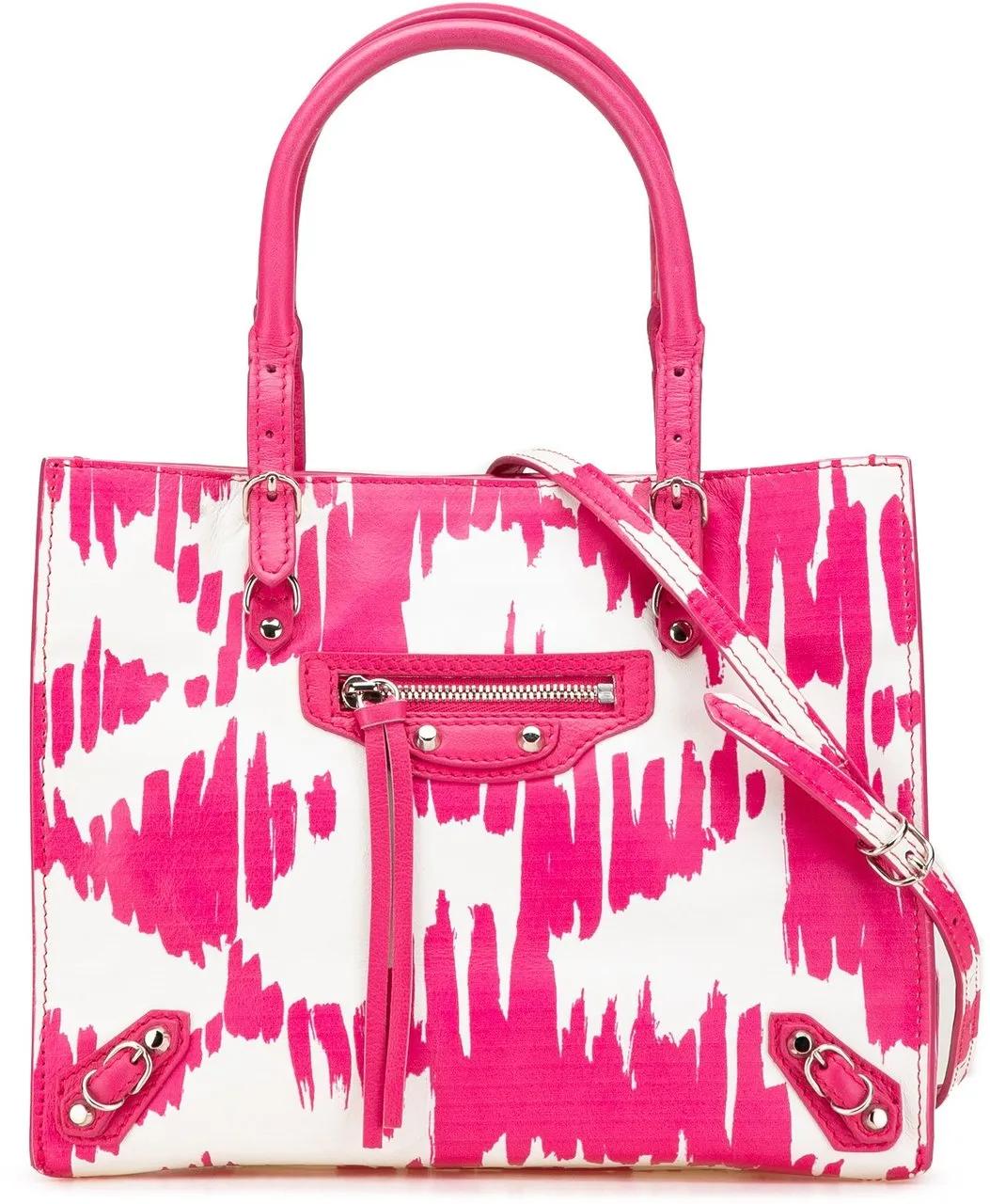 Balenciaga Hobo Bags - Mini Leather Papier A4 Satchel - Gr. unisize - in Gold - für Damen