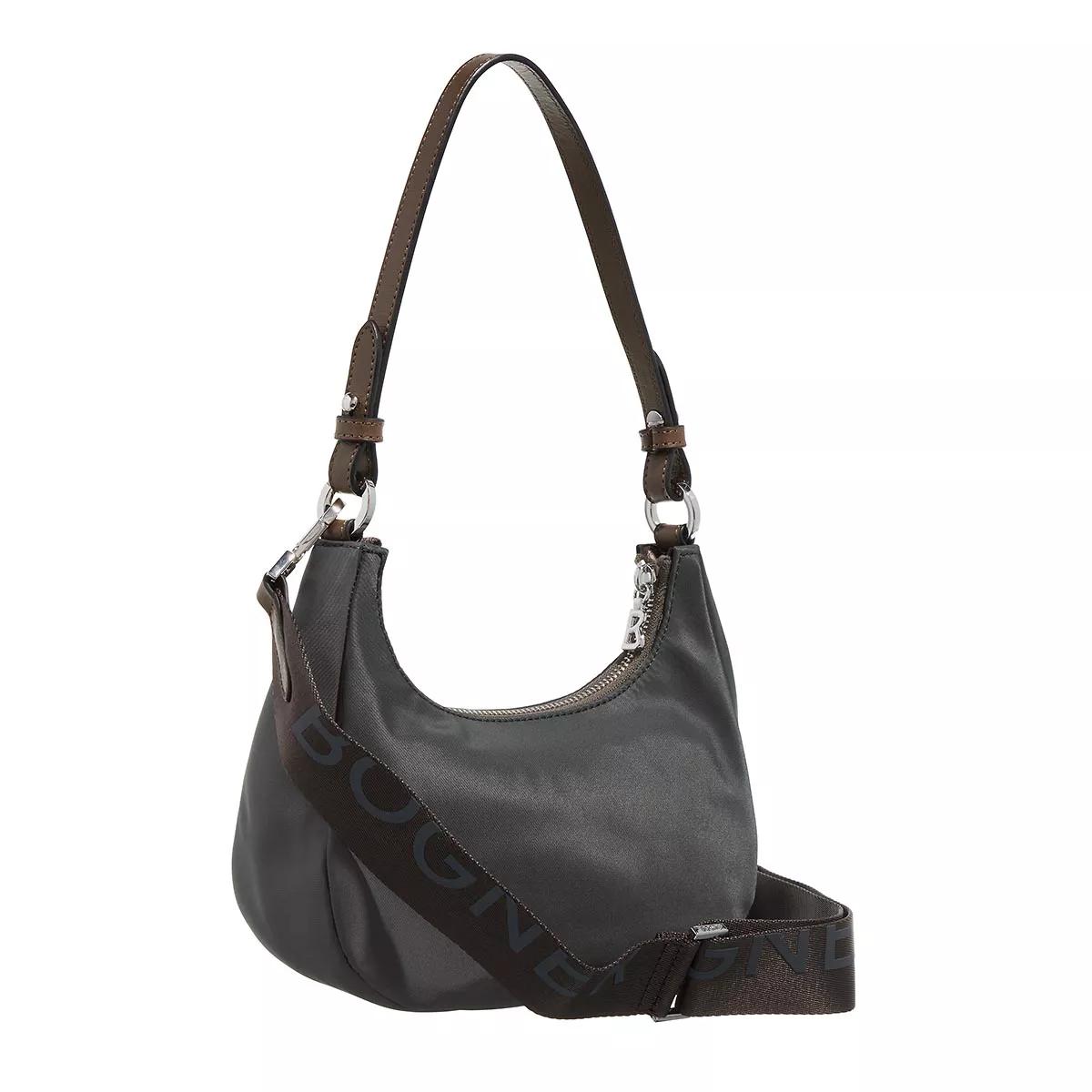 Guess Hobo bags Noelle Mini Top Zip Shoulder in zwart