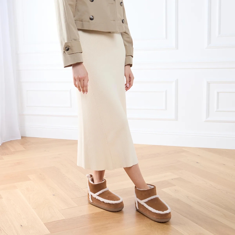 INUIKII Winterboots Classic Shearling Low Brown(Image 2)