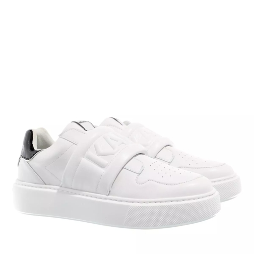 Karl Lagerfeld MAXI KUP Puffa Strap Slip On White Lthr Slip-On Sneaker