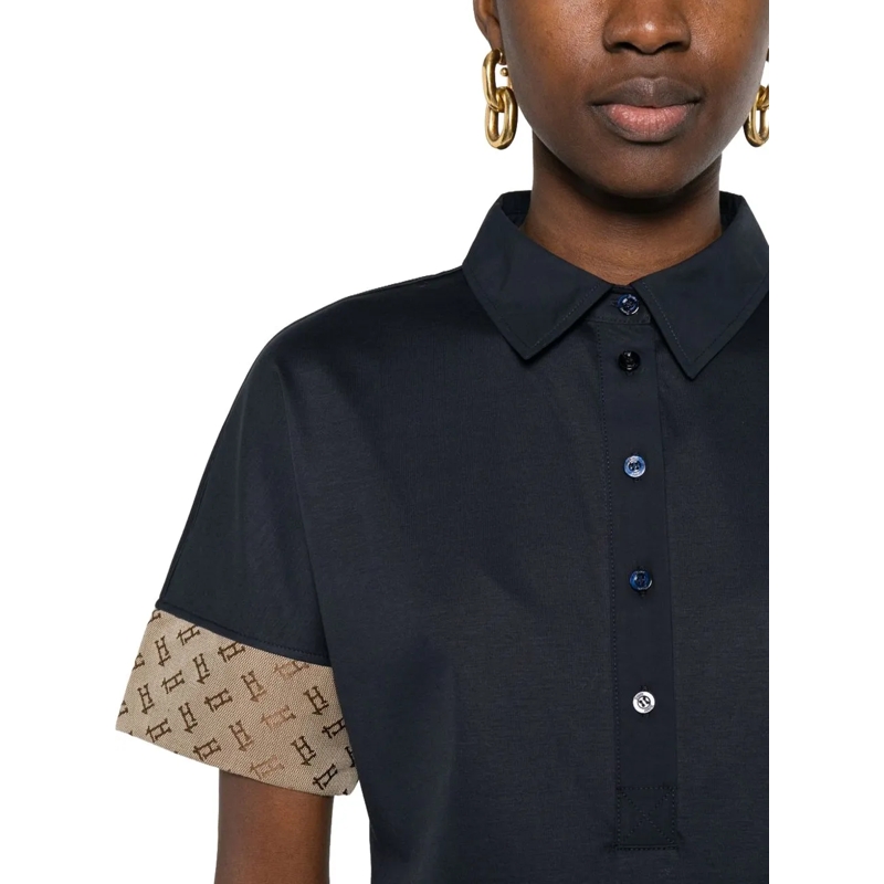 Herno Polo T-Shirts And Polos Blue dunkelblau(Image 3)