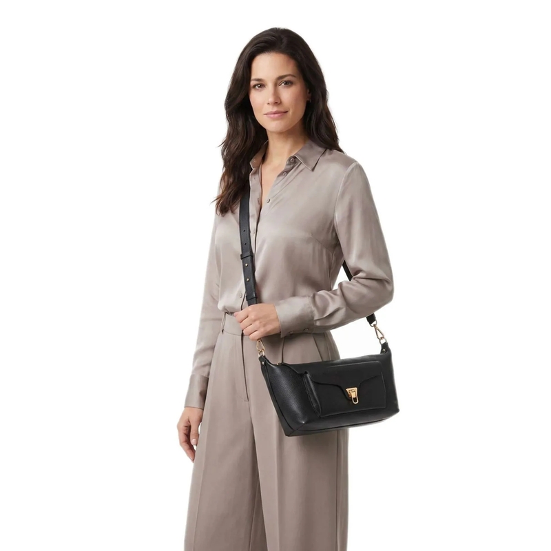 Coccinelle Crossbody Bag Coccinelle Crossbody Bag Black Black(Image 6)
