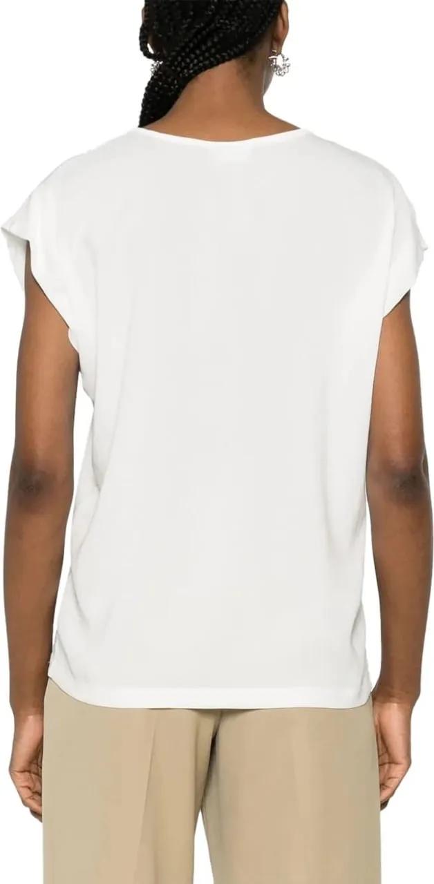 Tシャツ・カットソー Fabiana Filippi Elegant Cap Sleeve Top Fabiana Filippi Elegant Cap Sleeve Top | ShopSimon