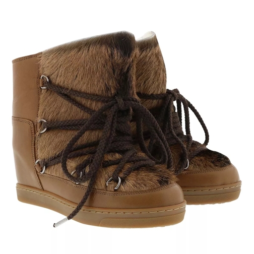 Isabel Marant Nowles Boots Cognac Ankle Boot