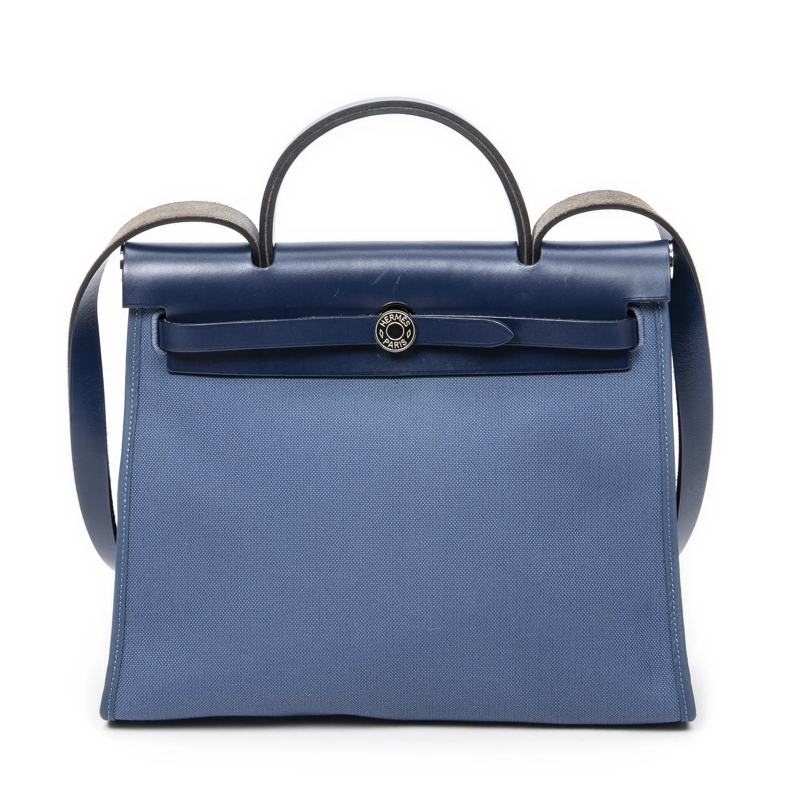 Hermès Crossbody Bag Herbag Zip PM blau