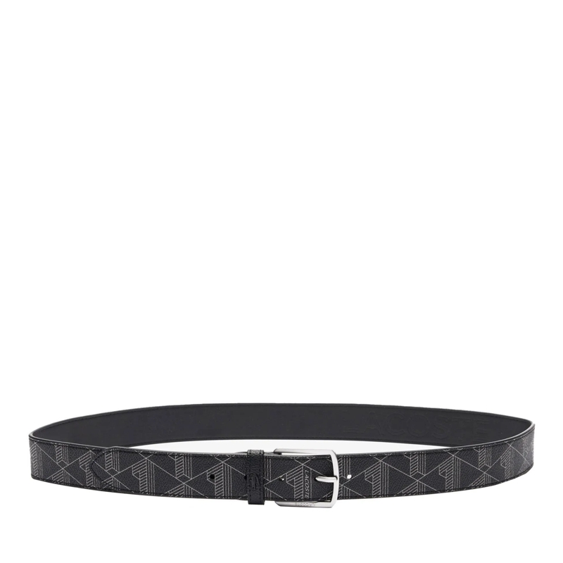 Lacoste Gürtel Lacoste LACOSTE Herren Gürtel -  Coated Canvas Mon schwarz(Image 3)
