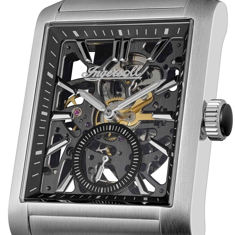 Ingersoll Mechanische Uhr Handaufzugsuhr The Spur silber(Image 5)