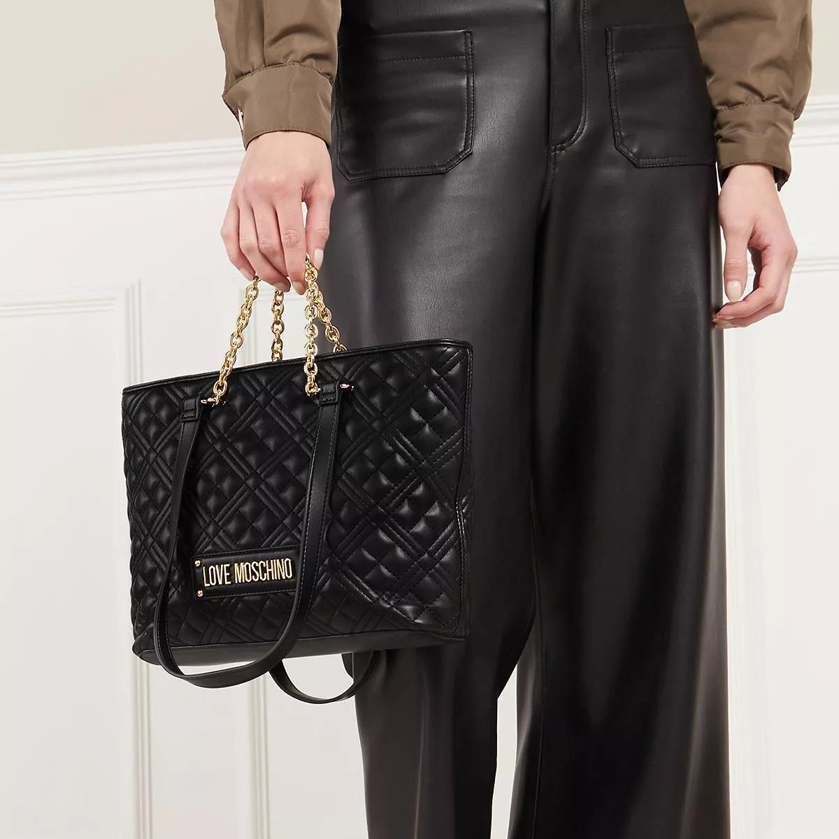 Love moschino quilted chain tote online bag