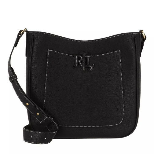 Lauren Ralph Lauren Cameryn 29 Crossbody Medium Black/Ecru Messenger Bag