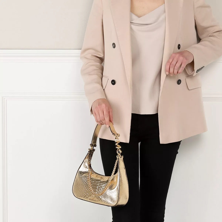 Michael Kors Small Pouchette Pale Gold Sac hobo