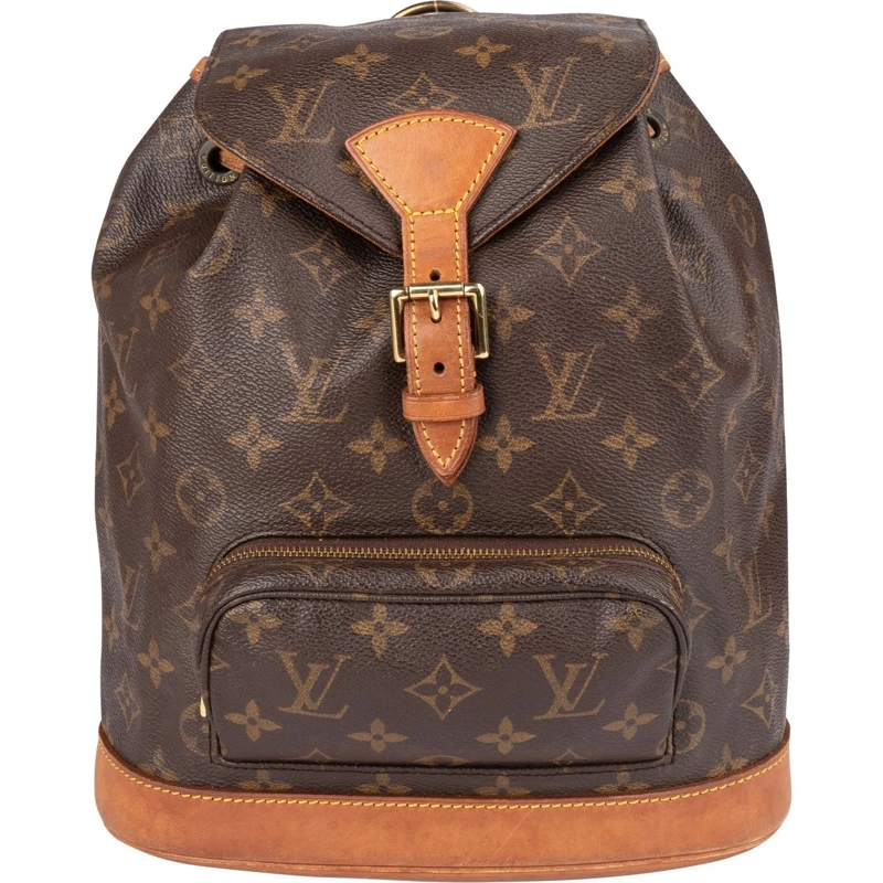 Louis Vuitton Tote Louis Vuitton Canvas Monogram Montsouris MM Rucksa braun