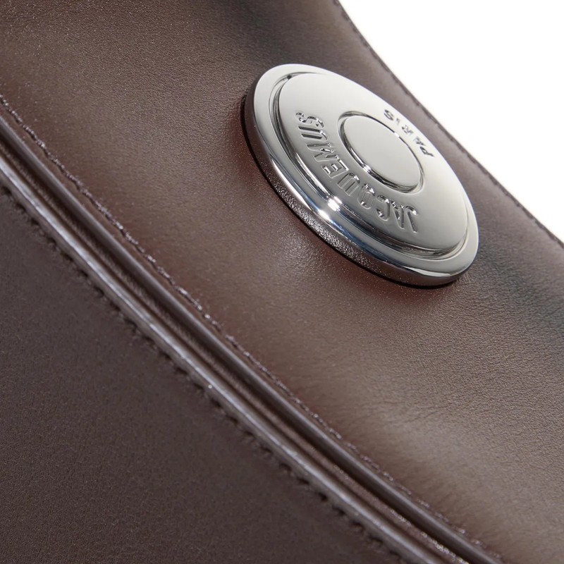 Jacquemus Hobo Bag Le Calisso Rond Midnight Brown(Image 5)