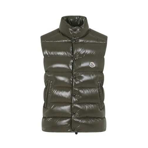 Moncler Olive Green Tibb Vest Green Vestes en duvet