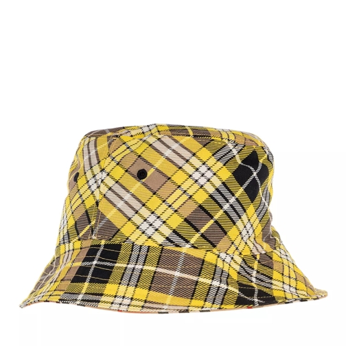 Burberry Bucket Hat Found/Giant Check Yellow/Multi Fischerhut